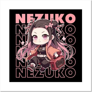 Chibi Nezuko Posters and Art